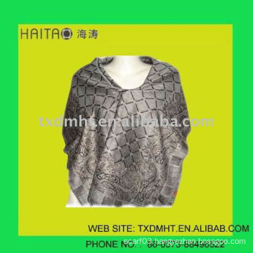 grey fashion shawl